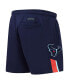 Men's Navy Houston Texans H Town Fleece Shorts