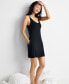 Фото #1 товара Women's Fluid Knit Solid Tank Chemise, Created for Macy's