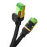 Фото #3 товара Szybki kabel sieciowy LAN RJ45 cat.8 40Gbps plecionka 0.5m czarny