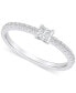 ფოტო #1 პროდუქტის Diamond Princess Engagement Ring (1/2 ct. t.w.) in 14k Gold