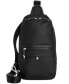 Фото #1 товара Men's Leo Logo Embossed Sling Backpack