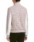 Фото #2 товара French Connection Women's Tweed Textured Bomber jacket Red White L