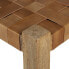 Sitzhocker 45x45cm Braun aus Mangoholz