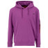 ALPHA INDUSTRIES X-Fit hoodie dark magenta, 2XL - фото #2