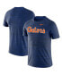 Men's Royal Florida Gators Big and Tall Velocity Space Dye Performance T-shirt