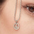 Original Peace Smile SSM002 steel necklace