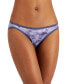 Фото #1 товара Women’s Lace Trim Bikini Underwear, Created for Macy's