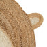 Carpet Monkey White Beige 100 % Jute 100 x 100 cm