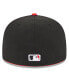 Фото #4 товара Men's Black Cincinnati Reds 2023 City Connect 59FIFTY Fitted Hat