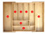 Besteckkasten B20 ausziehbar Bambus
