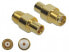Delock 89958 - SMA - MCX - Gold - Gold - 50 ? - 8 mm - 16.6 mm