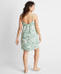 ფოტო #2 პროდუქტის Women's Linen Sleep Chemise, Created for Macy's