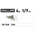 Фото #2 товара Джиг-головка FIIISH Black Eel Shallow 4 г - 1/7 унц. 2 шт.