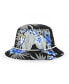 Фото #1 товара Men's Black Los Angeles Rams Dark Tropic Bucket Hat