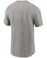 Men's Heathered Gray Minnesota Vikings Primary Logo T-shirt