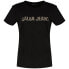 SALSA JEANS Beads Detail Branding short sleeve T-shirt