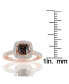 Фото #2 товара Suzy Levian Sterling Silver Cubic Zirconia Ring
