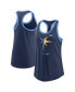 ფოტო #2 პროდუქტის Women's Navy Tampa Bay Rays Tech Tank Top