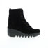 Фото #1 товара Fly London Biaz BIAZ329FLY-002 Womens Black Suede Lace Up Casual Dress Boots