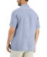 ფოტო #2 პროდუქტის Men's 100% Linen Shirt, Created for Macy's