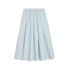 Фото #2 товара Puma Infuse Pleated Midi Skirt Womens Blue Casual 62431122