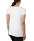 ფოტო #2 პროდუქტის Maternity Nia Short Sleeves Round Neck Nursing Top