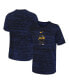 ფოტო #1 პროდუქტის Big Boys and Girls Blue Seattle Mariners City Connect Practice Graphic Performance T-Shirt