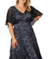 Фото #2 товара Plus Size Camille Lace Cocktail Dress