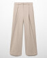ფოტო #3 პროდუქტის Women's Pinstripe Suit Pants