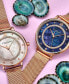Фото #4 товара Часы и аксессуары Stuhrling Женские кварцевые часы с сетчатым ремешком Rose Gold-Tone 34 мм