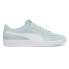 Puma Vikky V3 Wide Lace Up Womens Blue Sneakers Casual Shoes 39088319