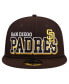 Men's Brown San Diego Padres Game Day Bold 9FIFTY Snapback Hat