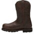 Justin Original Workboots Miner Pullon Composite Safety Toe Work Mens Brown Wor