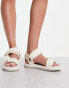 Tommy Jeans soft padded sandal in ecru