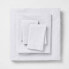 Фото #1 товара Queen Easy Care Solid Sheet Set White - Room Essentials