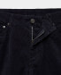 ფოტო #2 პროდუქტის Men's Micro-Corduroy Slim-Fit Pants