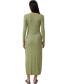 ფოტო #2 პროდუქტის Women's Staple Long Sleeve Maxi Dress