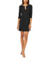 ფოტო #1 პროდუქტის Petite Embellished Shift Dress