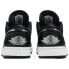 Кроссовки Nike Air Jordan 1 Low SE Black Metallic Silver (Серебристый)