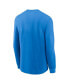Фото #2 товара Men's Powder Blue Los Angeles Chargers Icon Legend Long Sleeve Performance T-shirt