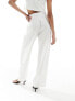 Фото #3 товара In The Style wide leg tailored trouser co-ord in stripe