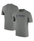 ფოტო #1 პროდუქტის Men's Heather Gray Virginia Cavaliers Team Legend Performance T-shirt