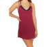 Hurley 297325 Women Mini Dress Cover-Up Fireberry LG (US 10-12)