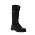 Фото #3 товара Harley-Davidson Lornell 14" Lace D84685 Womens Black Leather Motorcycle Boots
