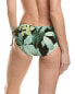 Фото #2 товара Norma Kamali Jason Bikini Bottom Women's Green Xxs