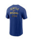 Фото #4 товара Men's Royal Seattle Mariners 2023 City Connect Double T-shirt