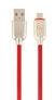 Фото #1 товара Gembird Cablexpert CC-USB2R-AMMBM-1M-R - 1 m - USB A - Micro-USB B - USB 2.0 - 480 Mbit/s - Red