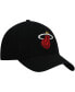 Фото #2 товара Men's Black Miami Heat MVP Legend Adjustable Hat