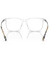 ფოტო #4 პროდუქტის Men's Square Eyeglasses, BE2378 53