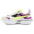Фото #3 товара Puma Kosmo Rider Pop Lace Up Womens White Sneakers Casual Shoes 384893-02